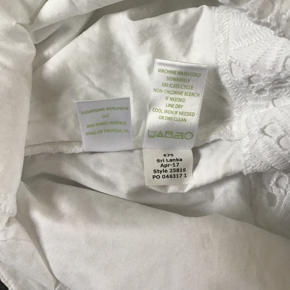 Lilly Pulitzer Marii Skort in Seashell Eyelet - Picture 10 of 10